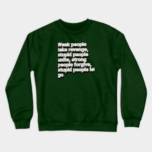 Word letters Crewneck Sweatshirt